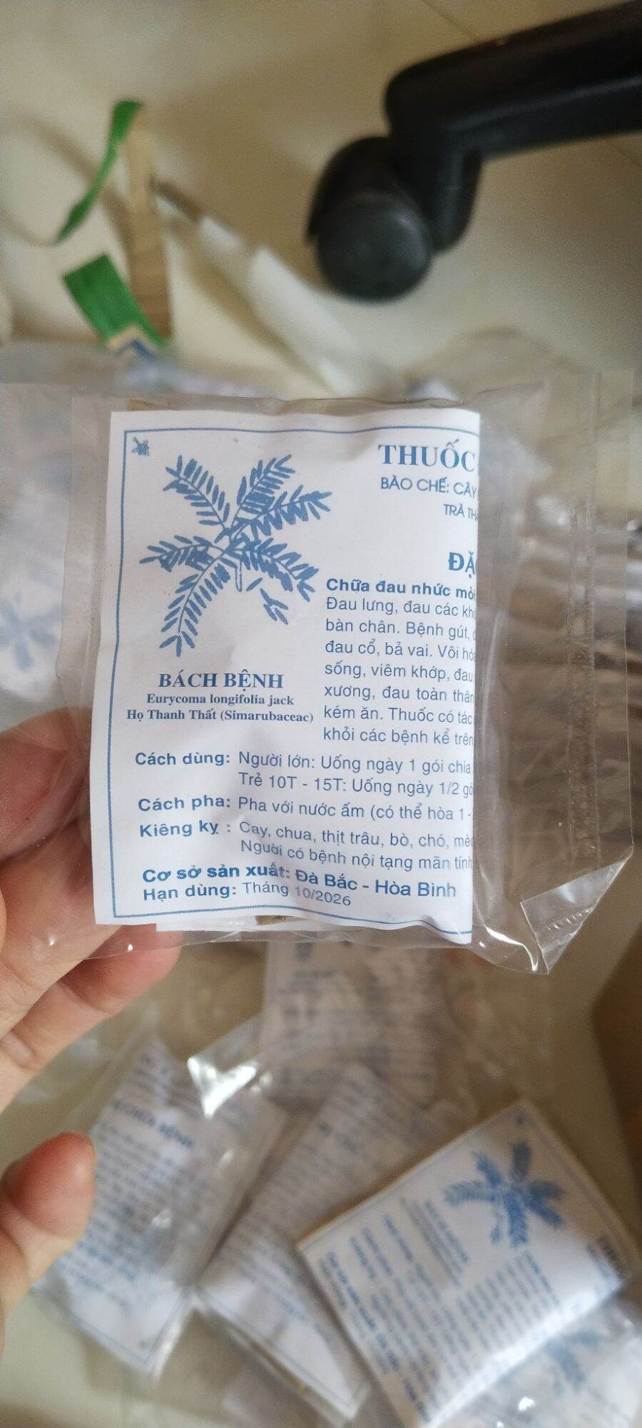 bột cây họ thanh thất 10 gói
