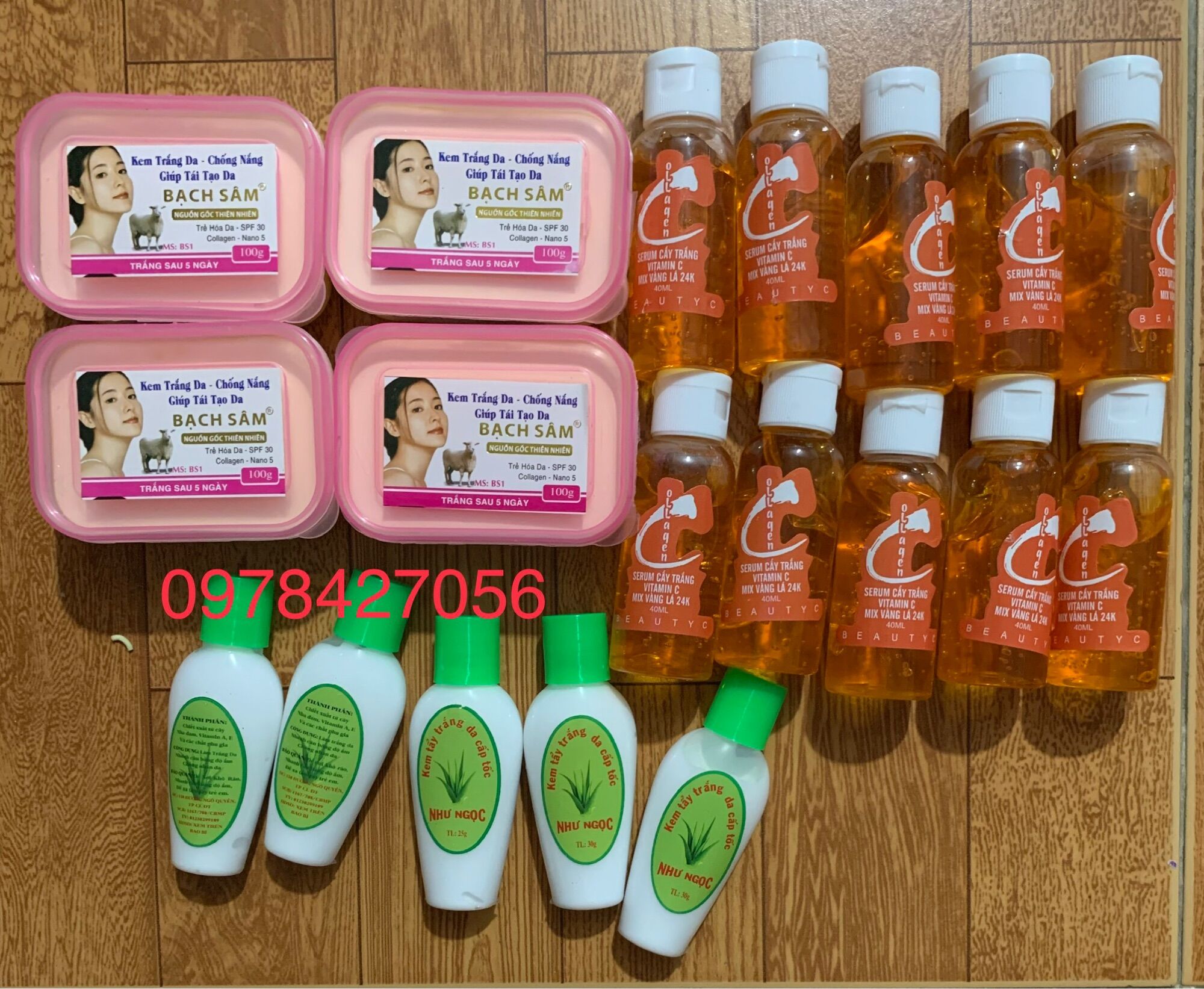 Combo siêu kích trắng nhanh