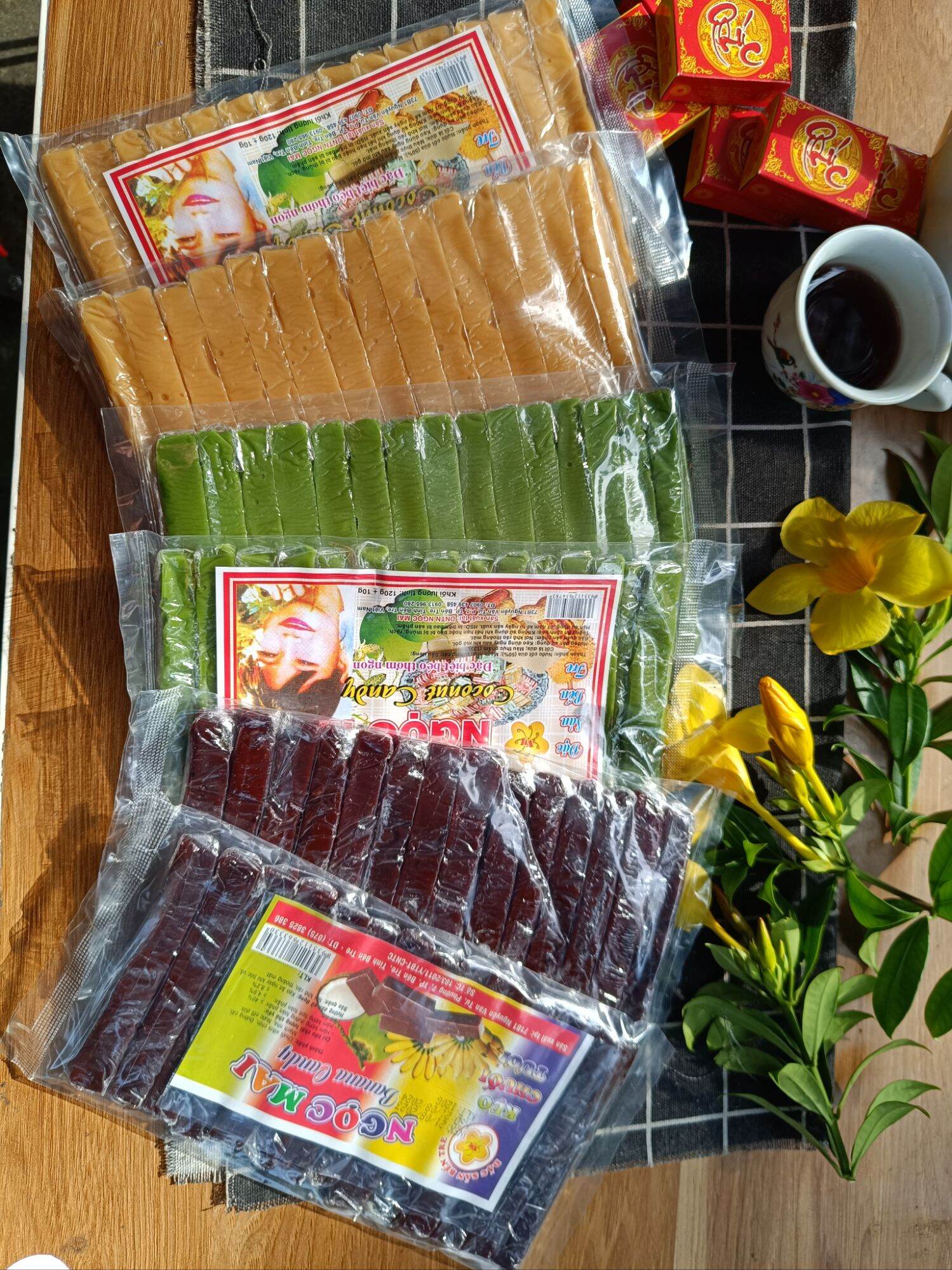 Kẹo dừa que tuổi thơ ngọc mai 150g