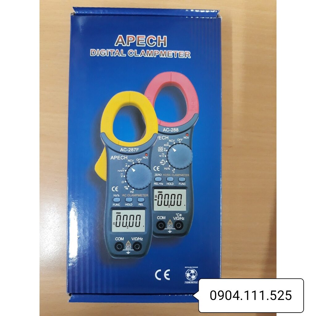 [HCM]Ampe kìm đo dòng AC APECH AC-289 (600A)