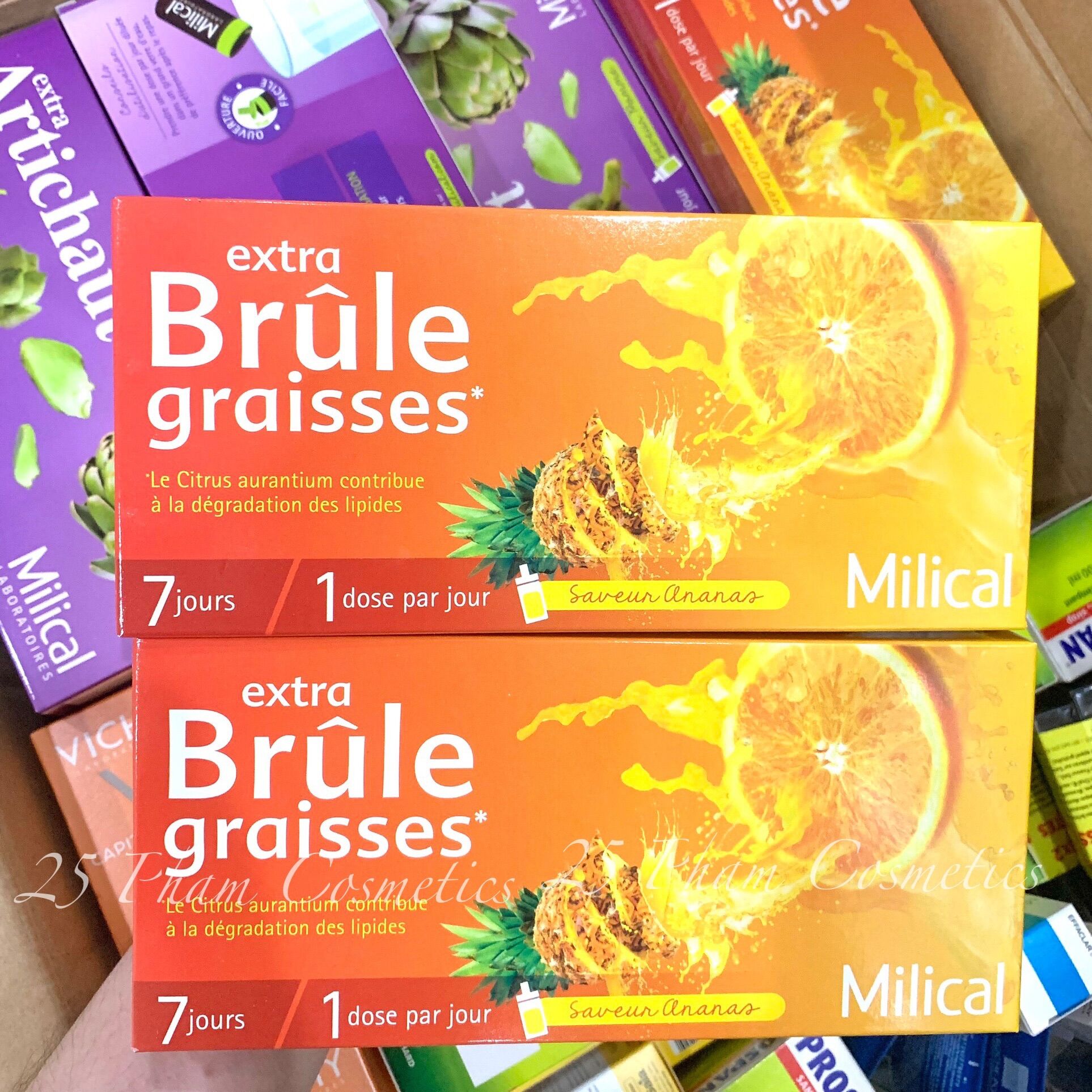 7 ngày Giảm mỡ Extra Brule Graisses Pháp