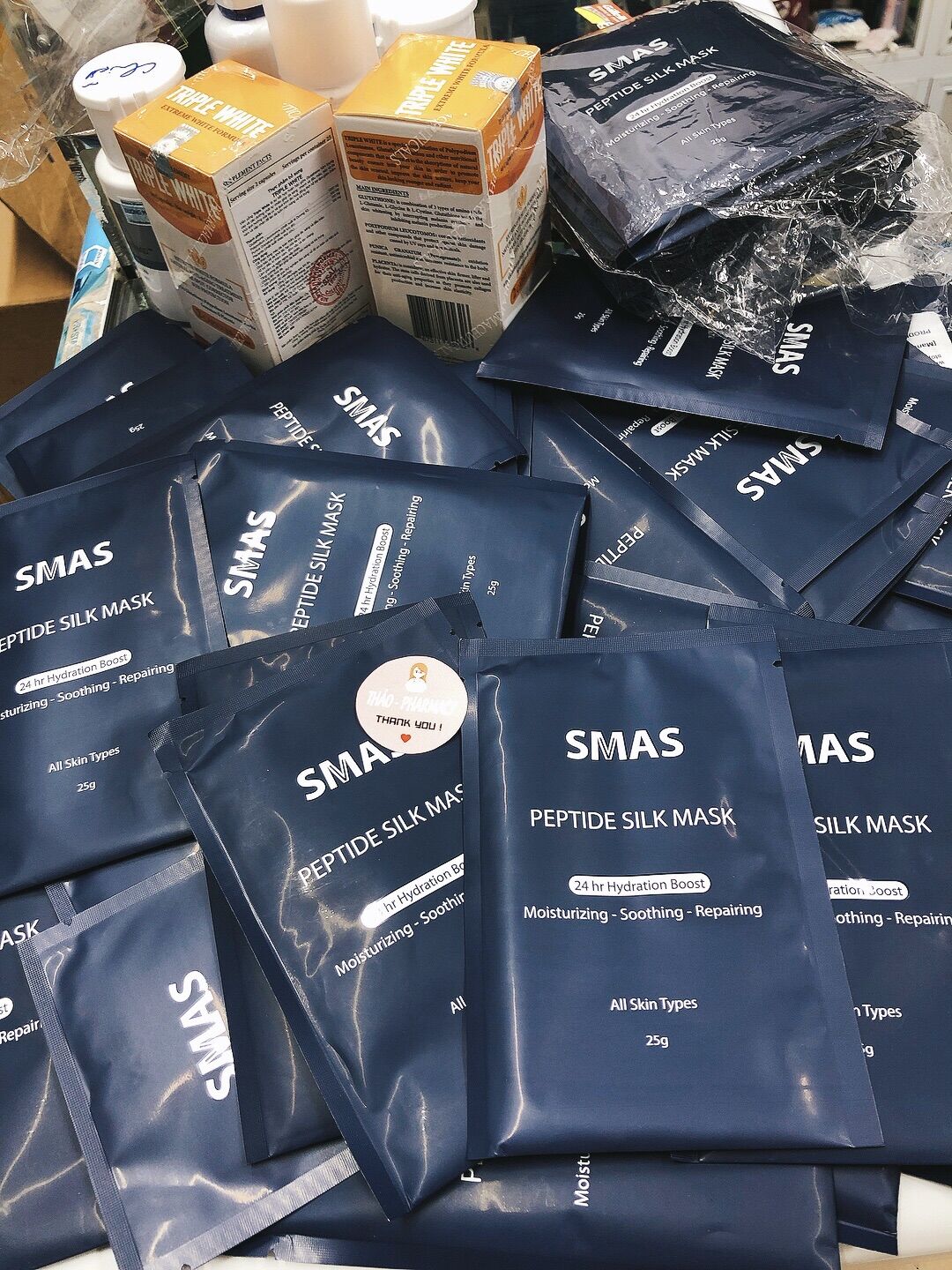 [ HÀNG NHẠP KHẨU] Combo 10 mặt nạ Smas