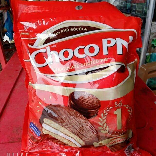 [HCM]Bánh socola kem Choco PN gói 216g (12 cái)
