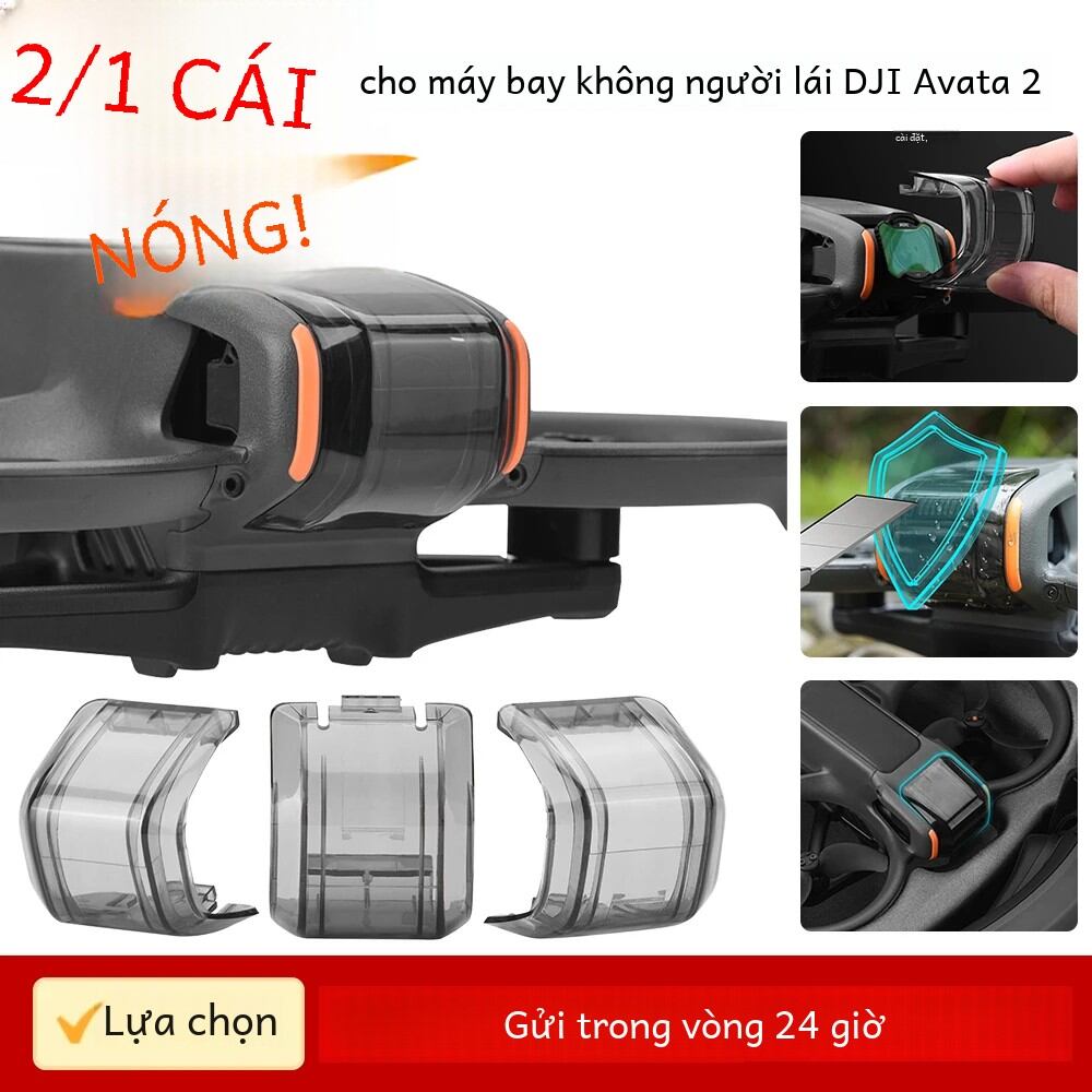 Nắp Bảo Vệ Ống Kính Chống Va Chạm Cho DJI Avata 2 Drone Gimbal Tấm Bảo Vệ Bảo Vệ Camera Chống Trầy Xước Bảo Vệ Phụ Kiện