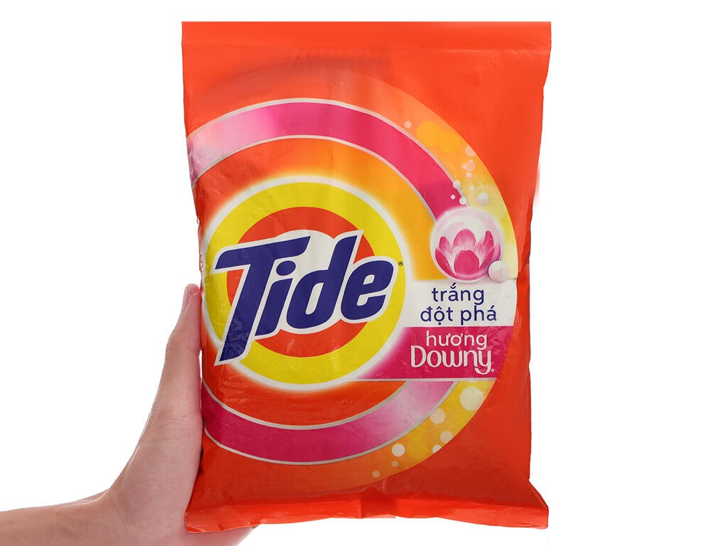 Bột giặt Tide trắng đột phá hương Downy 690g