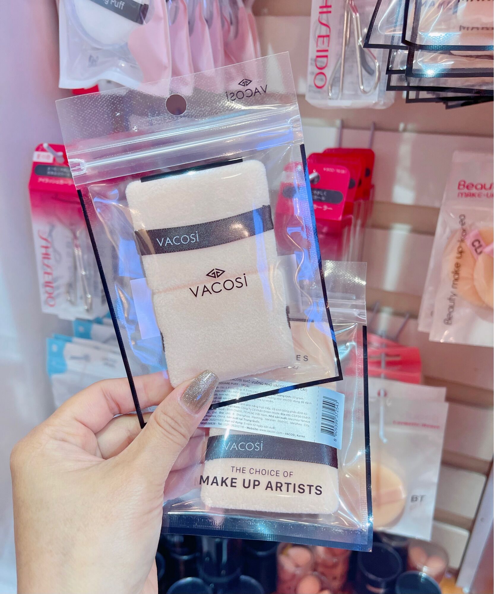 Bông phấn Vacosi
