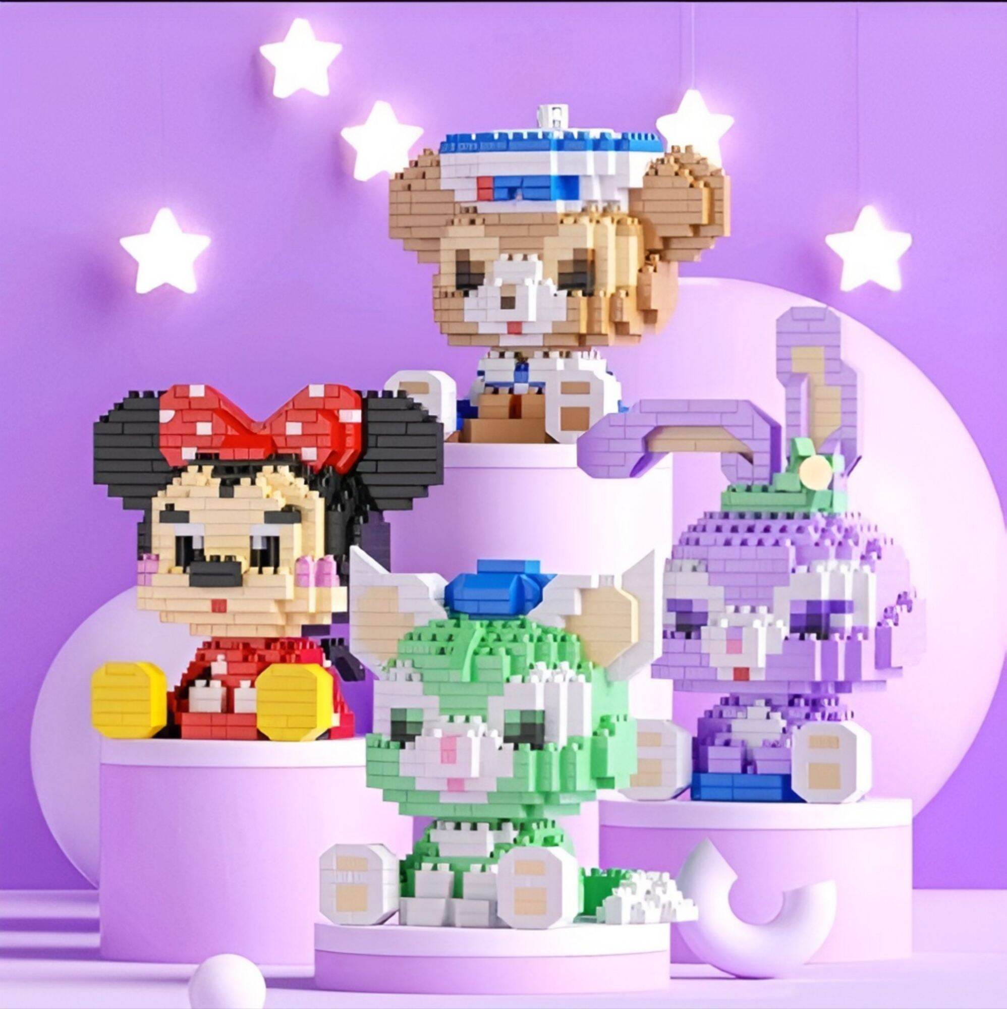 Đồ chơi lắp ráp ghép hình lego 3D mini - Đồ chơi trẻ em