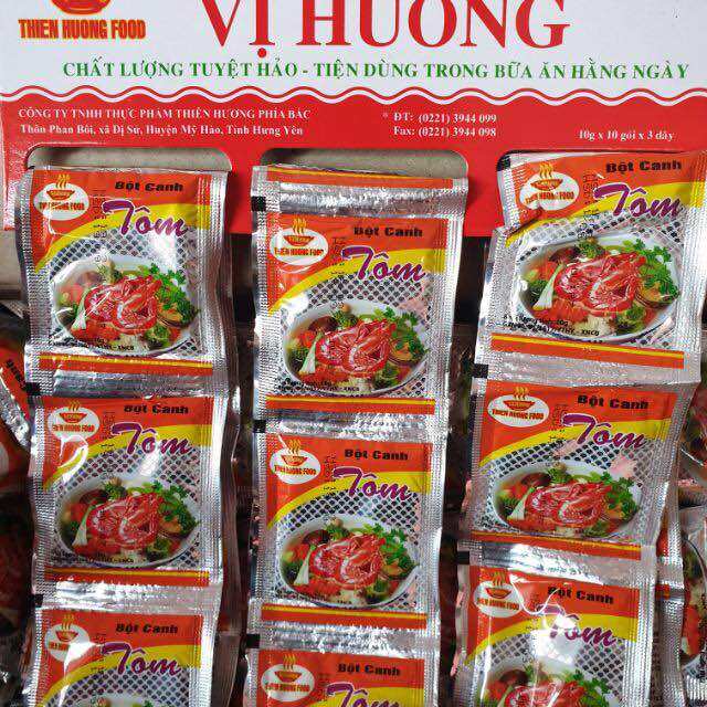 Bột Canh Tôm Thiên Hương 10 Gói/ Dây