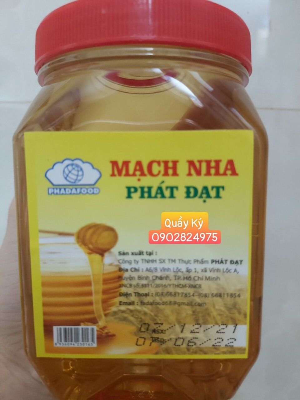 Mạch nha phát đạt 500gr