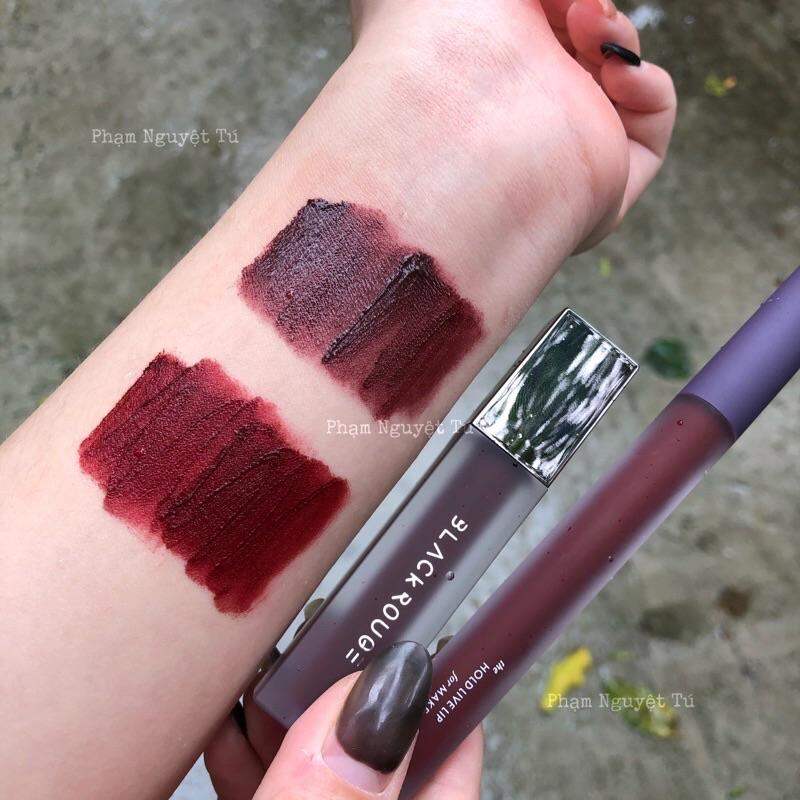 Son Hold live đen chính hãng có ảnh thật shop chụp