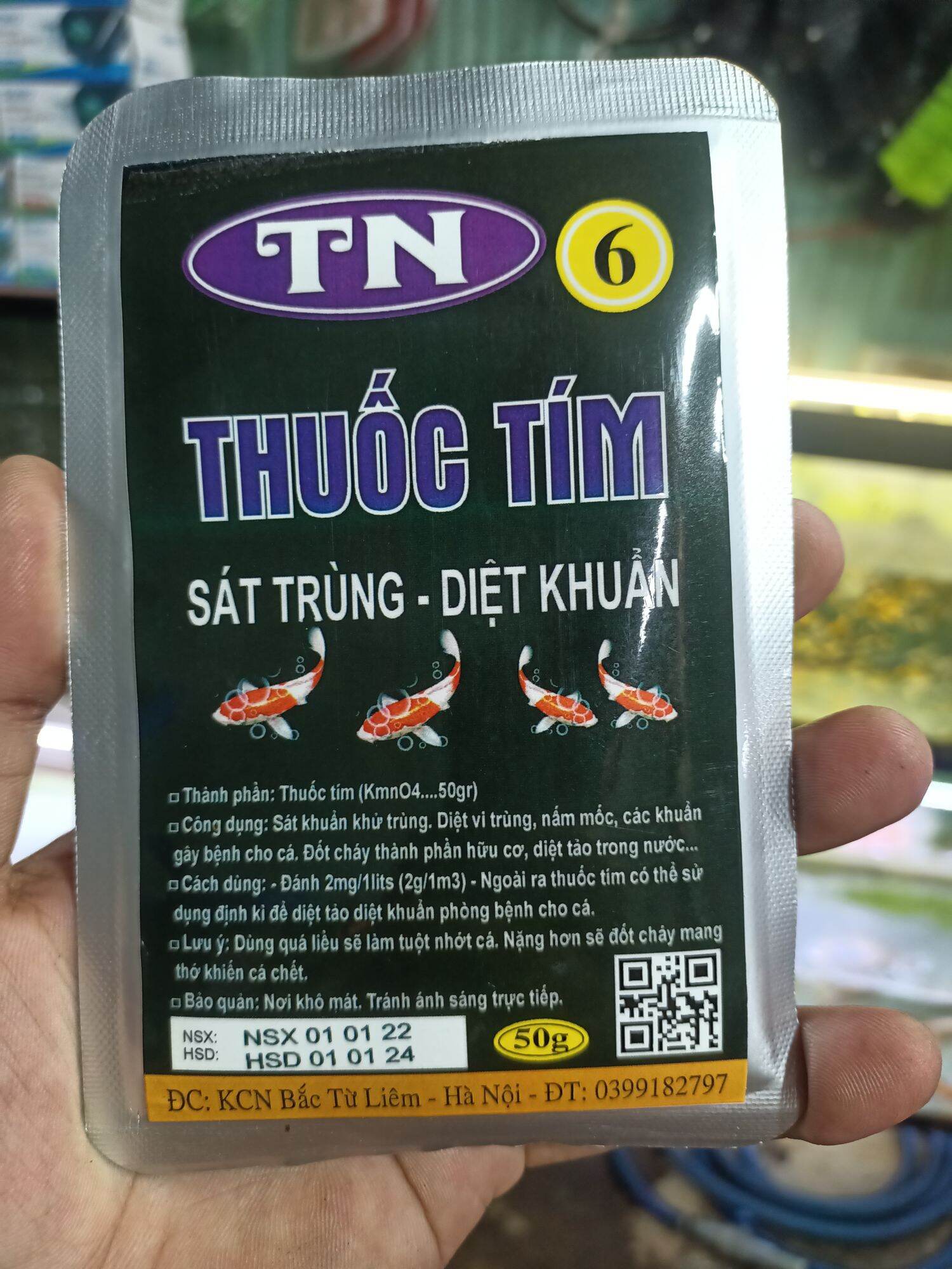 SÁT TRÙNG DIỆT KHUẨN , NGĂN NGỪA NẤM MANG  , CLORAMIN T VÀ TÍM , SÁT KHUẨN HỒ CÁ