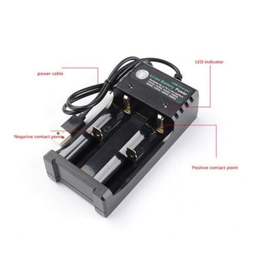 Sạc Pin 18650 Cao Cấp ( Có Đèn Báo Khi Sạc Đầy )