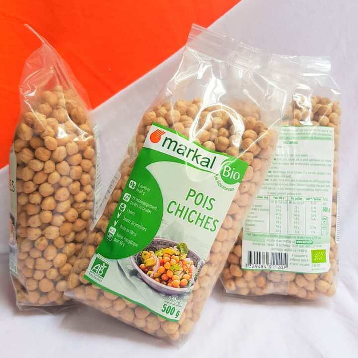 Đậu gà hữu cơ Markal 500gr