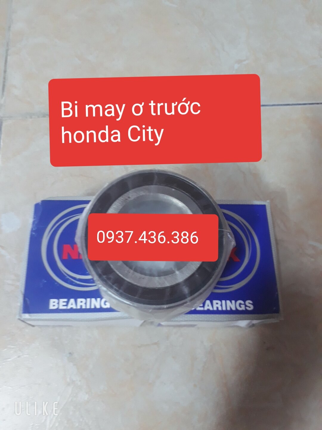 Bạc đạn trước/bi may ơ honda city 2014-2019