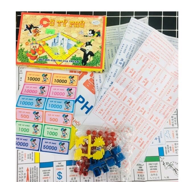 Bộ trò chơi cờ tỷ phú