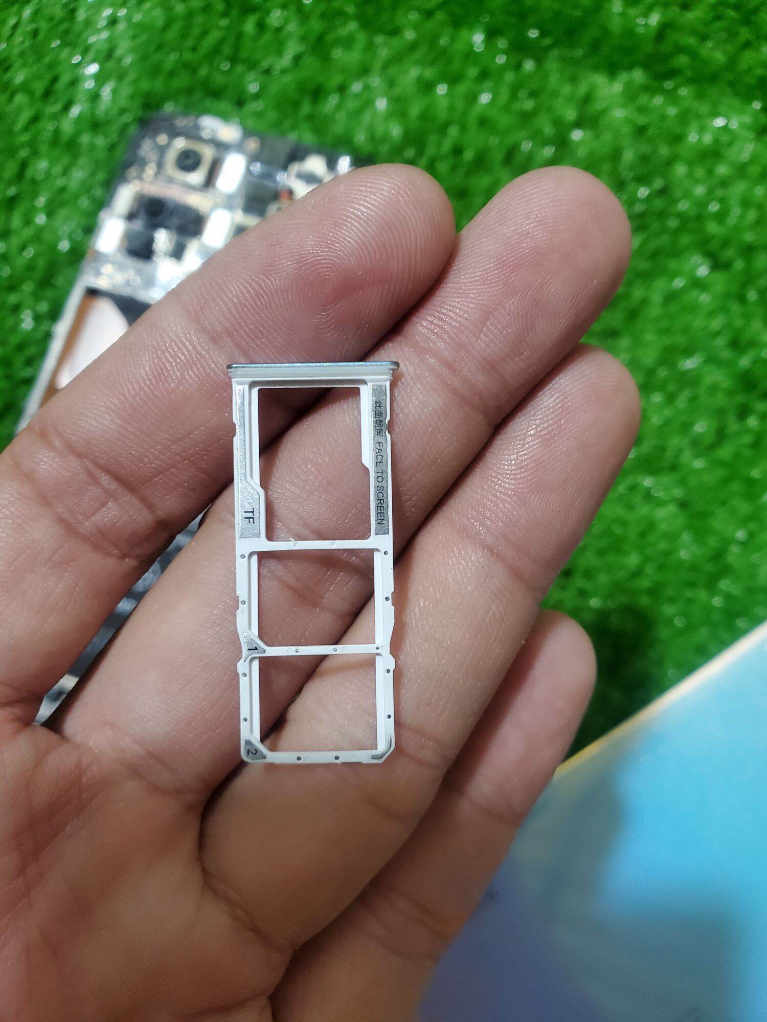 Khay sim xiaomi redmi note 11 blue zin máy
