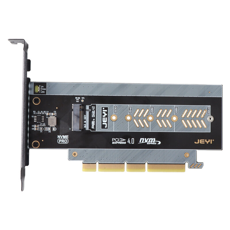 JEYI | PCIE to m2 NVMe Expansion Card PCIe 4.0 x16 Giá 231,000 Đồng*Miễn phí vận chuyển