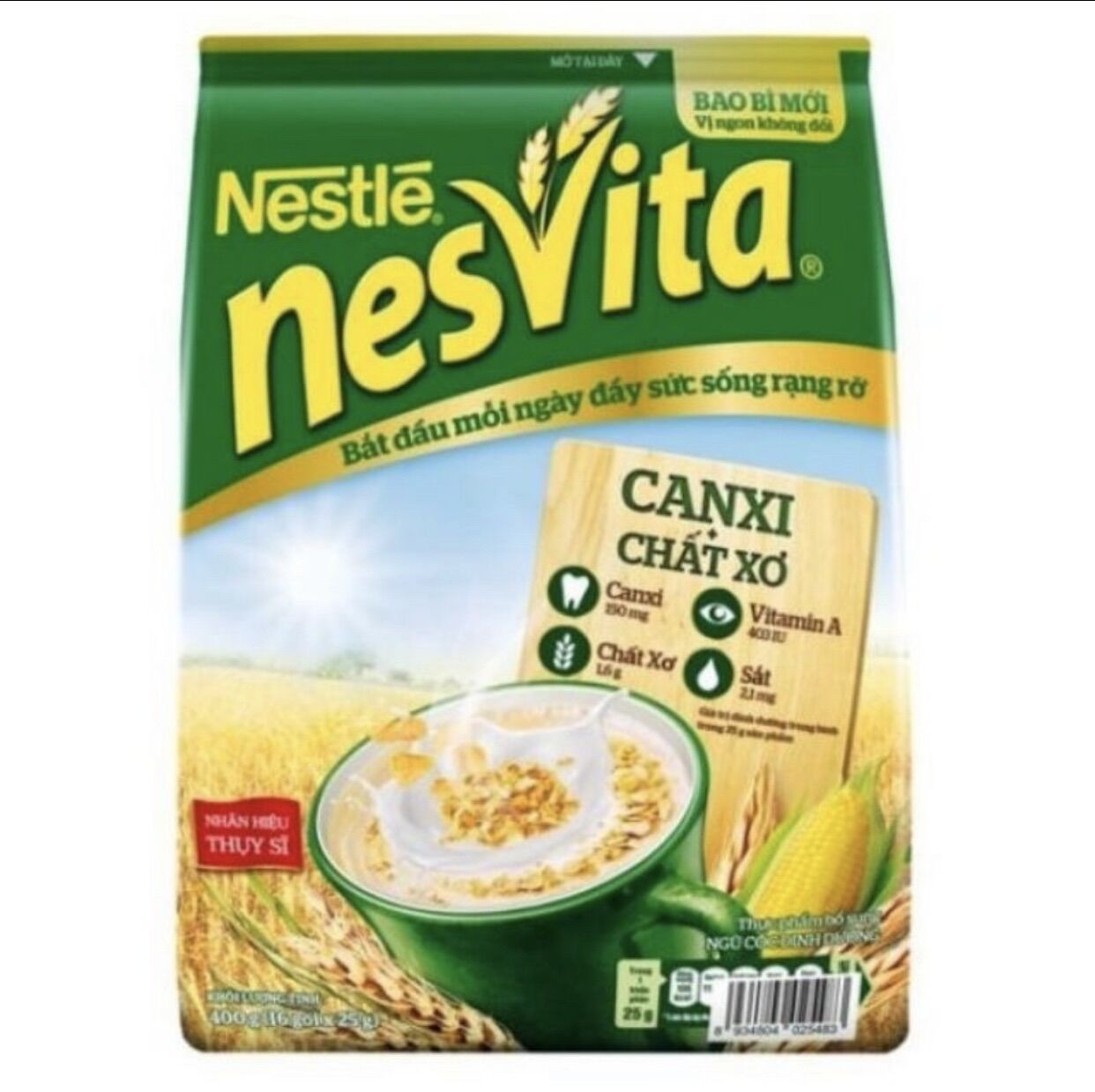 Ngũ Cốc Nestle NesVita 400g (16 gói x 25g)
