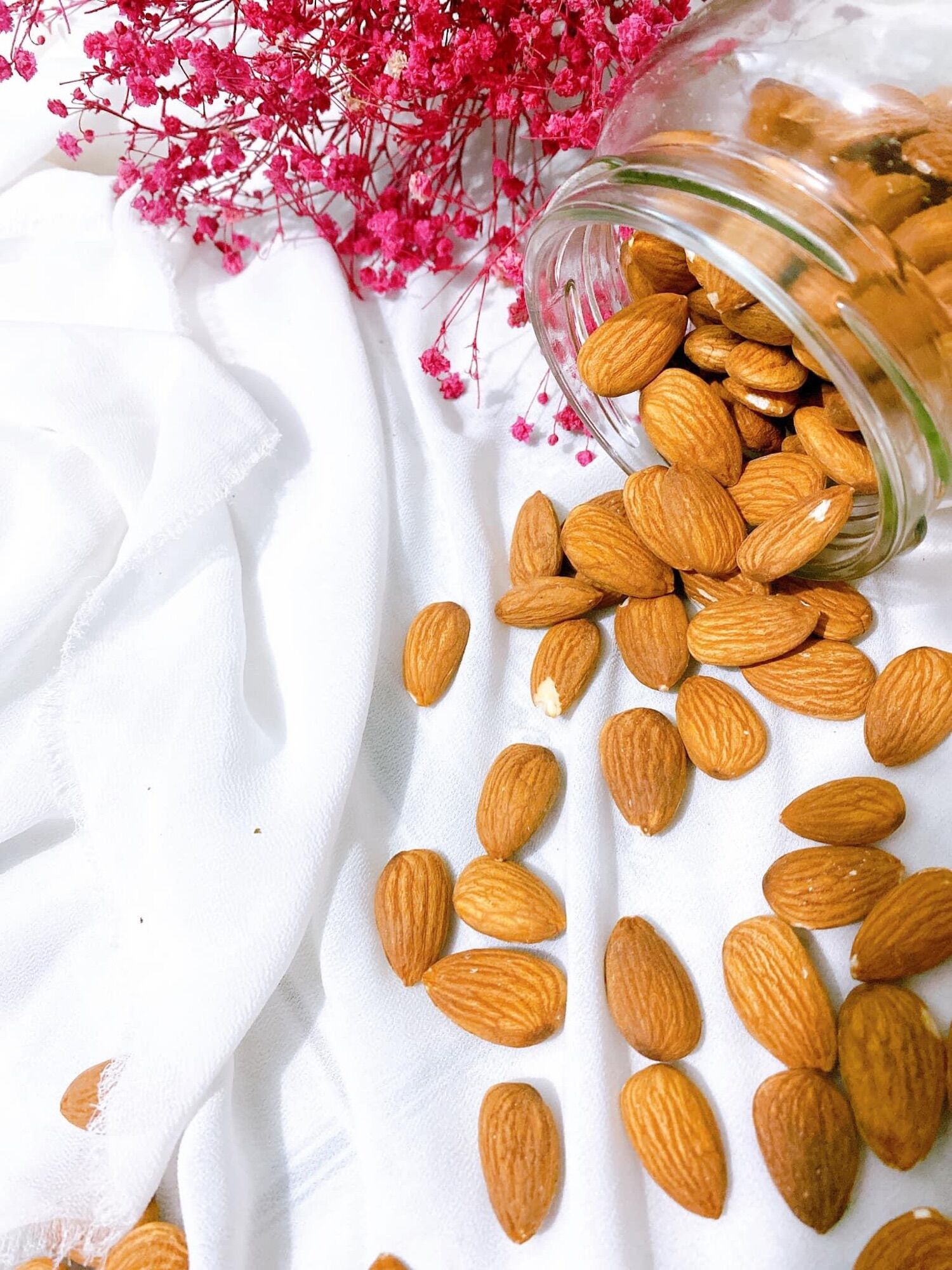 Hạt hạnh nhân sấy nguyên vị 500gr