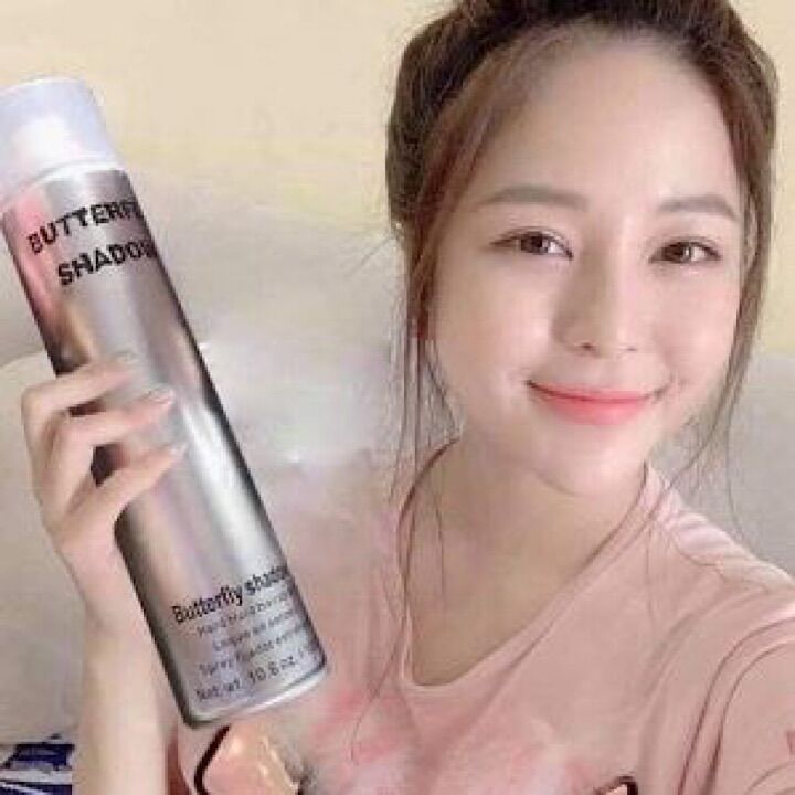 [SIÊU RẺ] Gôm xịt tóc Butterfly shadow Gôm vuốt tóc