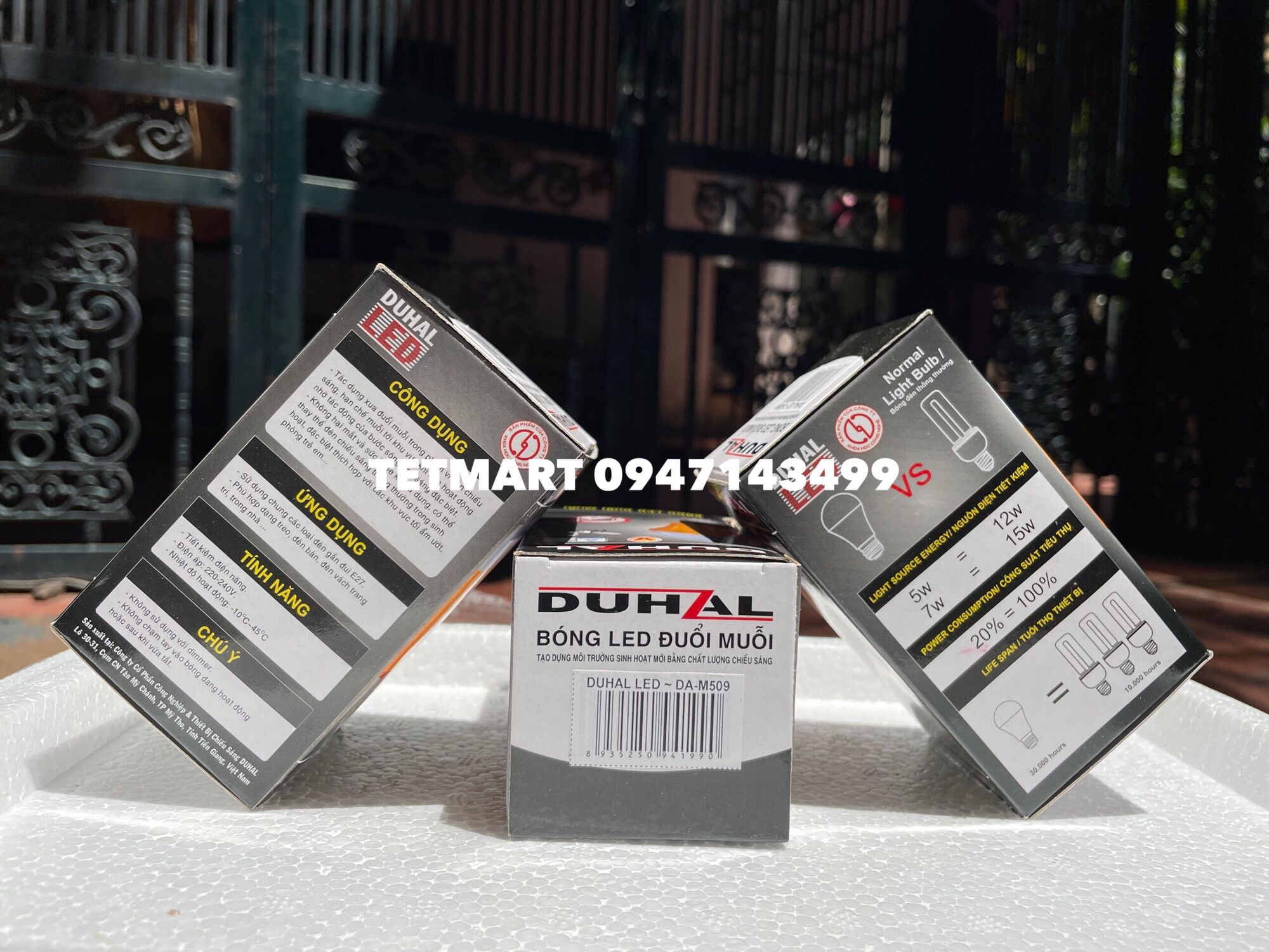 Bóng đèn Led đuổi muỗi Duhal 9W DA - M509
