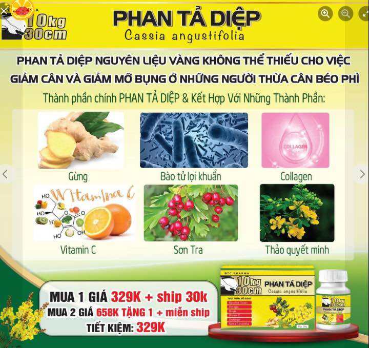 Giảm Cân Phan Tả Diệp