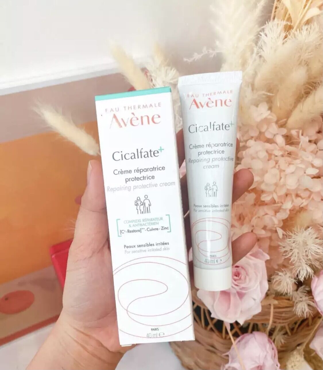 KEM DƯỠNG ẨM, PHỤC HỒI DA AVENE CICALFATE REPAIRING PROTECTIVE CREAM