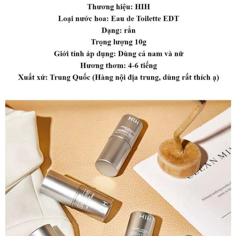 Nước hoa HIH dạng sáp khô