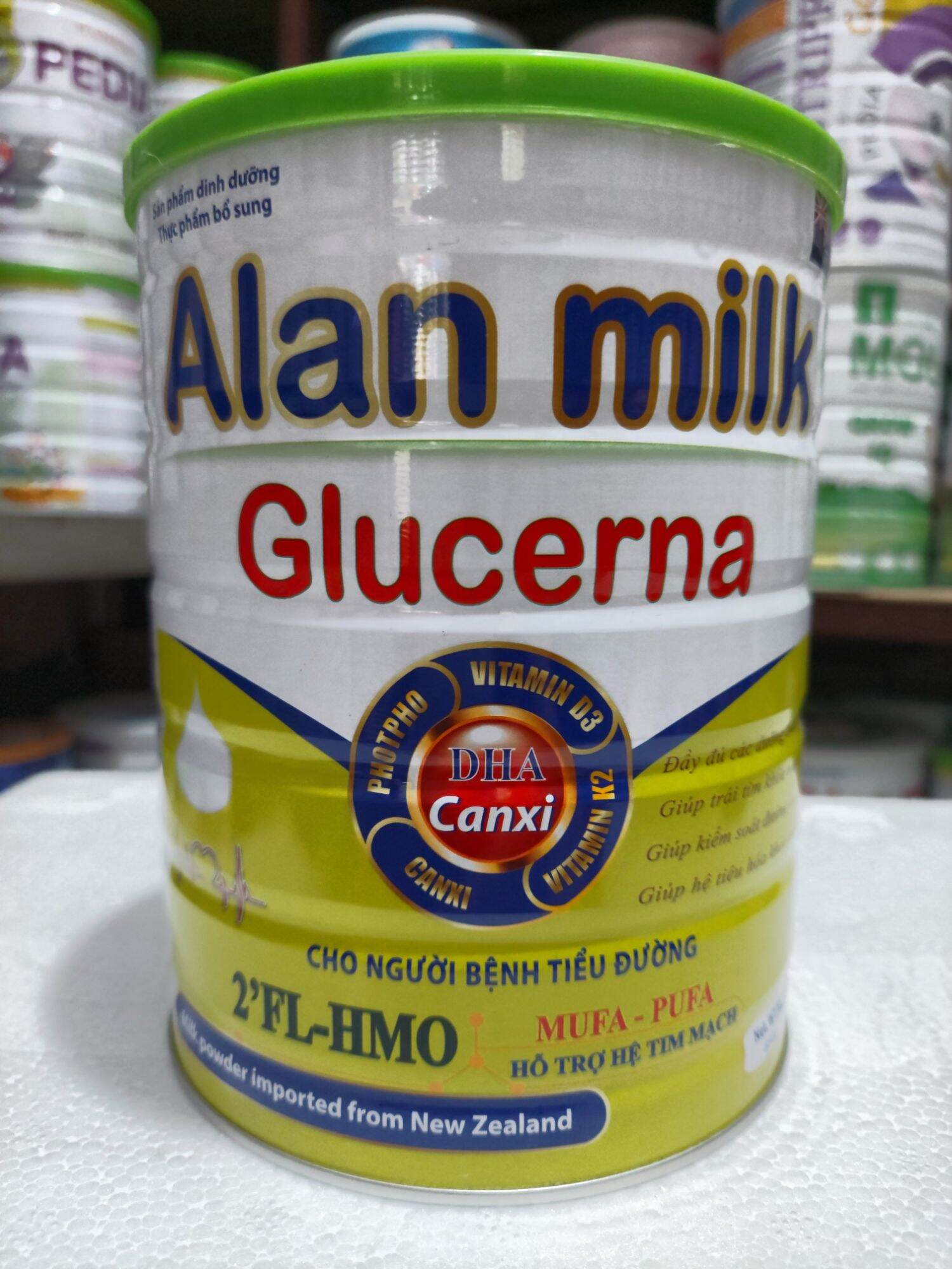 SỮA TIỂU ĐƯỜNG ALAN MILK GLUCERNA 850G - MixASale