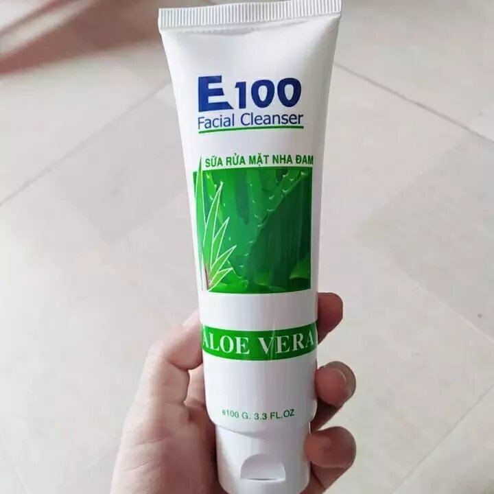 E100 - SỮA RỮA MẶT E100 NHA ĐAM 100G