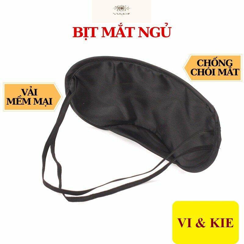 Bịt mắt ngủ trưa vải mềm mại mát rượi