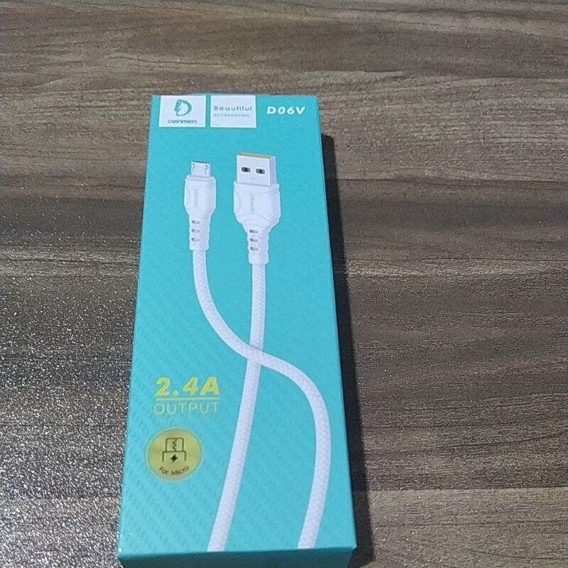 Cáp Sạc iPhone,dây cáp Sạc lightning Denmen D06T  micro Type-C