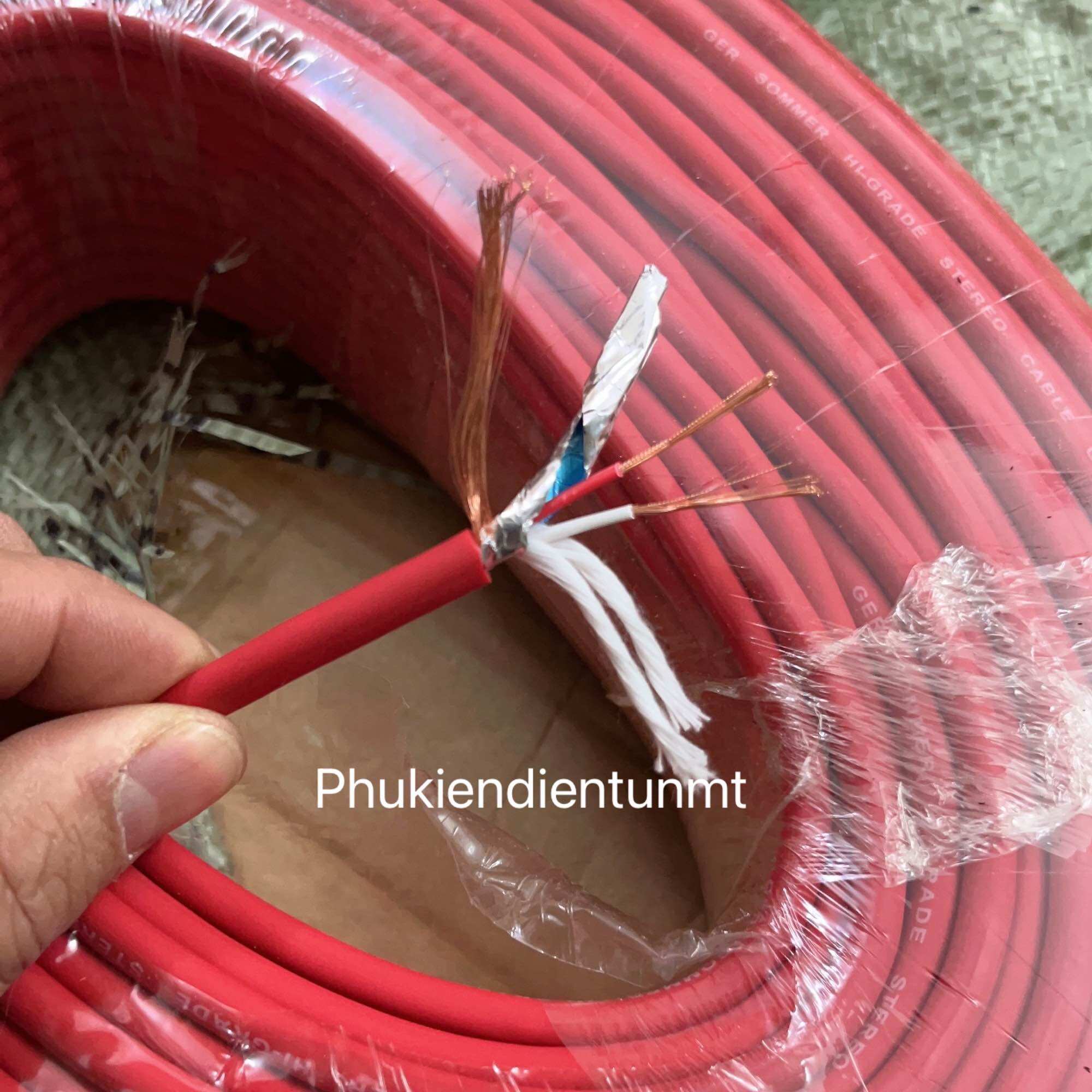 Dây tín hiệu âm thanh 3 lõi SOMMER