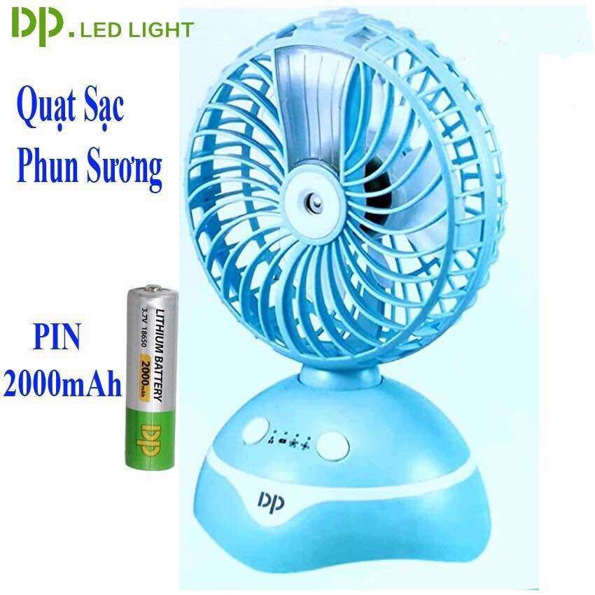 QUẠT TÍCH ĐIỆN PHUN SƯƠNG MINI DP 7623