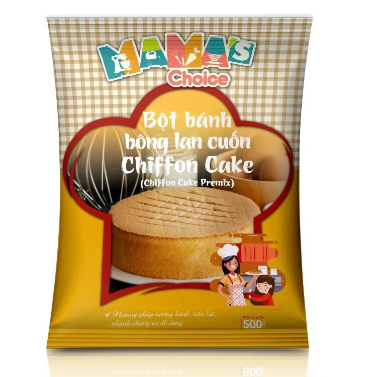 Bột Bánh Bông Lan Cuốn Chiffon Cake