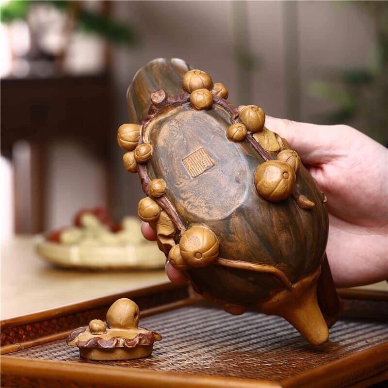 Ấm tử sa bí ngô đề lương
