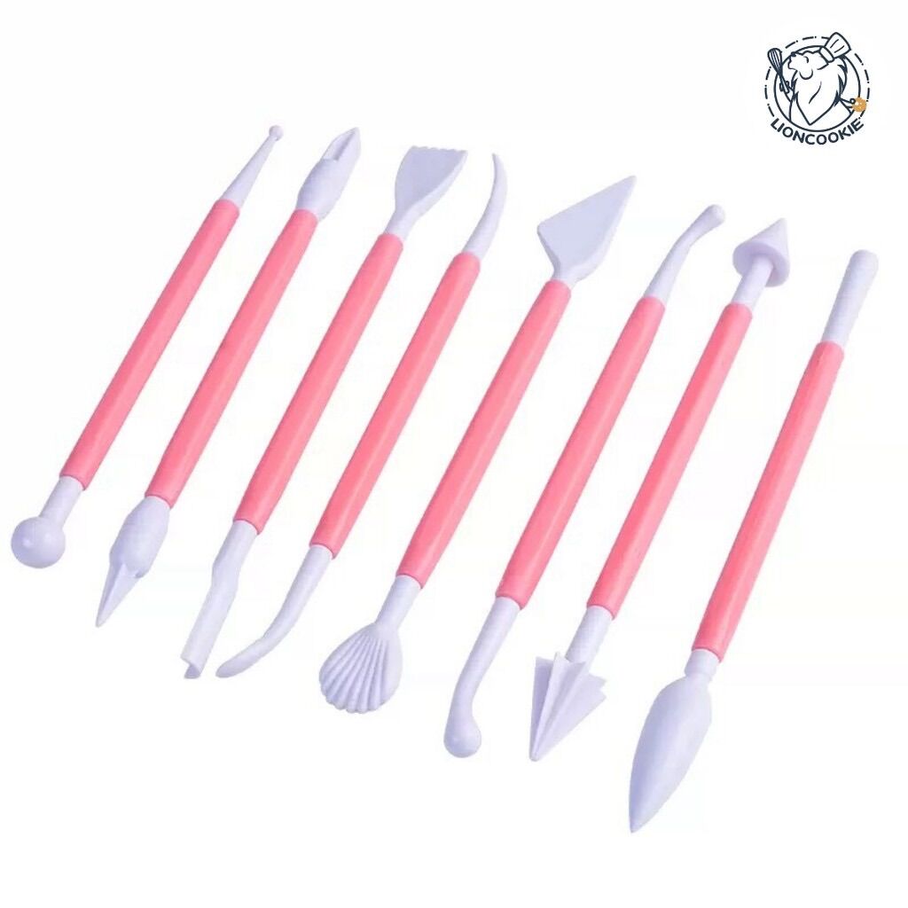Bộ 8 que tạo hình fondant