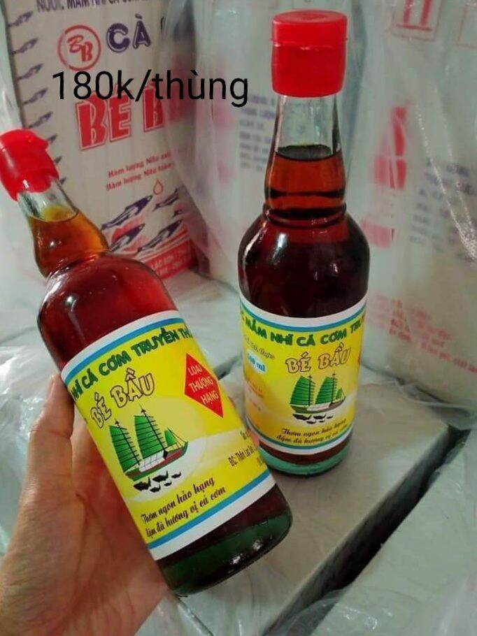 Mắm Bé Bầu Cà Ná loại thượng hạng (1 Thùng 6 chai)