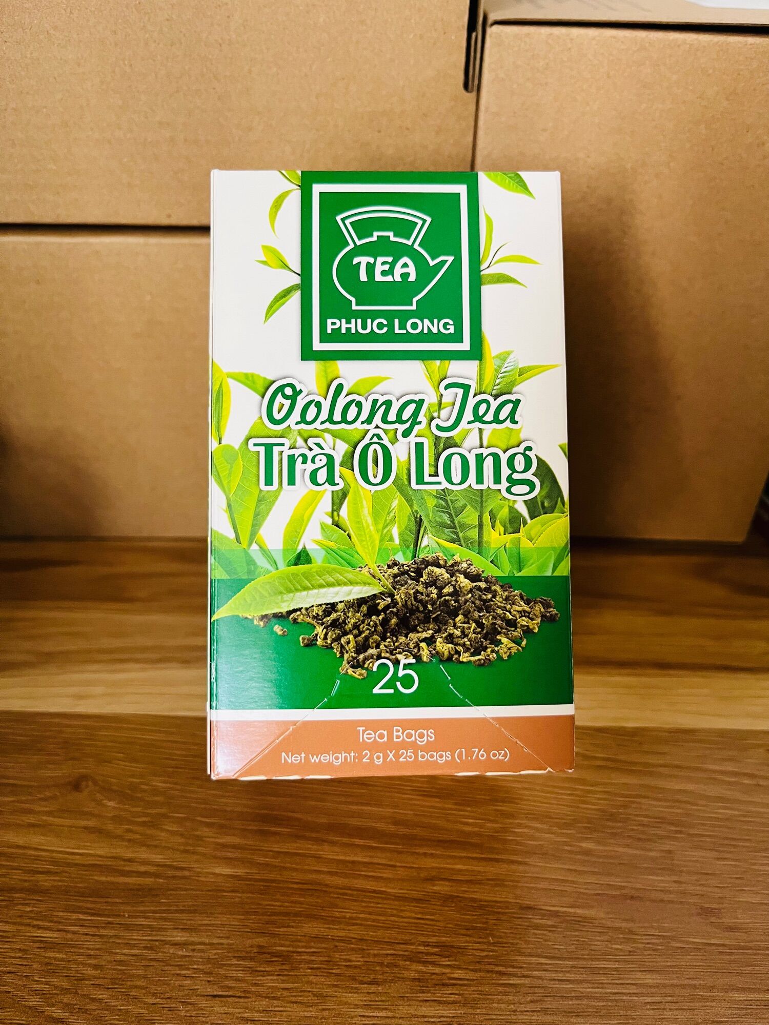 Trà Olong Túi Lọc Phúc Long 25 tép 2g