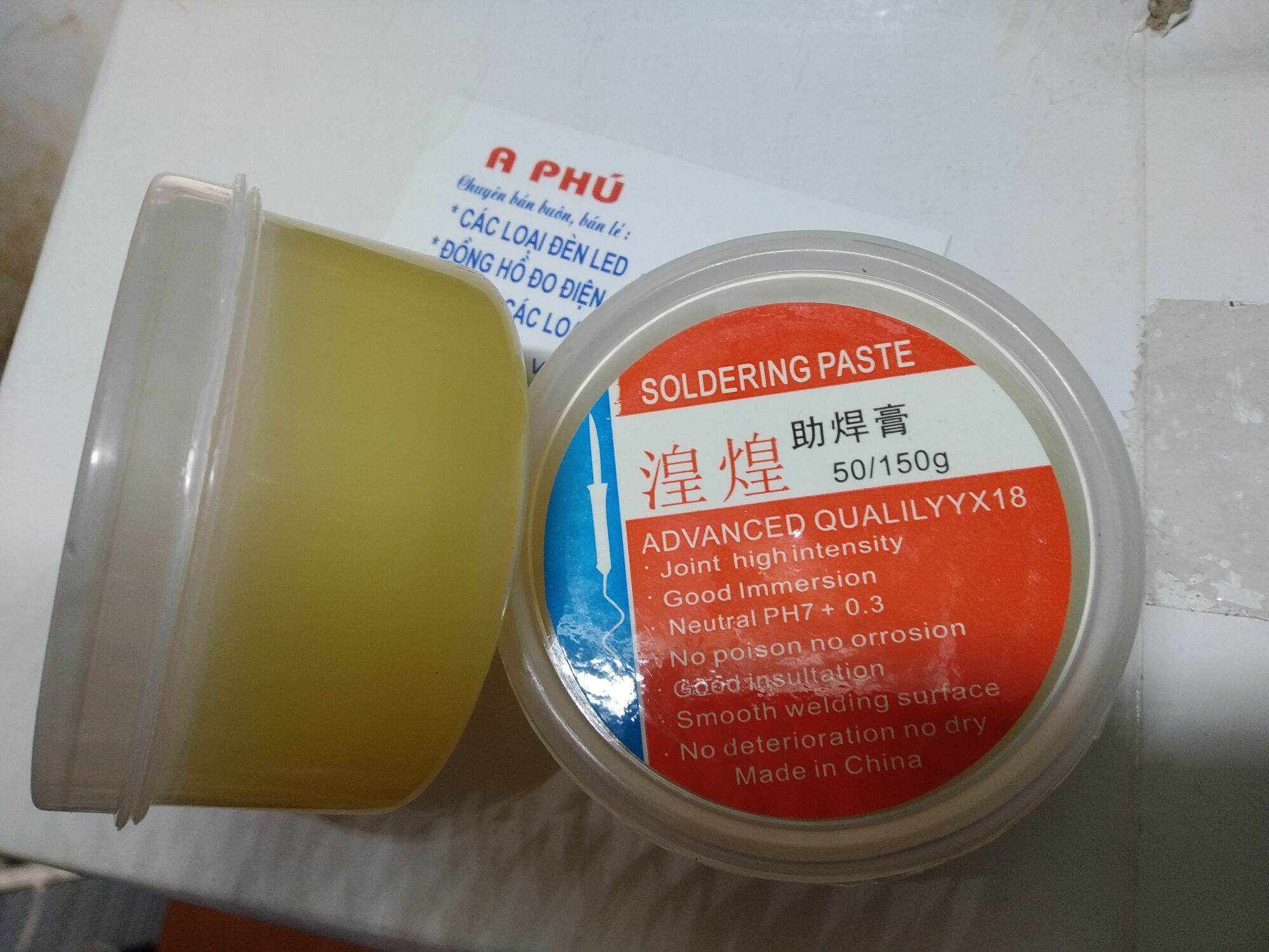 2 lọ mỡ hàn  Soldering paste
