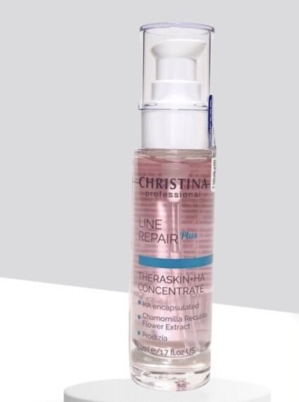 [50ML] TINH CHẤT CẤP NƯỚC ,GIỮ NƯỚC VÀ TRẺ HÓA LÀN DA- CHRISTINA LINE REPAIR - THERASKIN+HA CONCENTRATE
