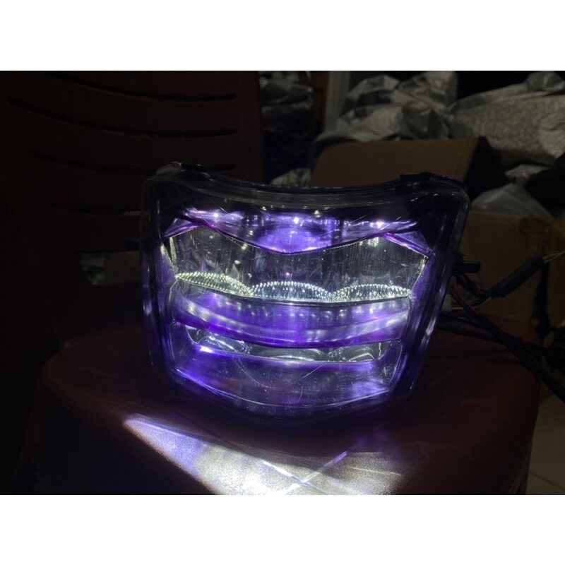 Đèn pha zinpat 2 Tầng Tím Cho Wave A