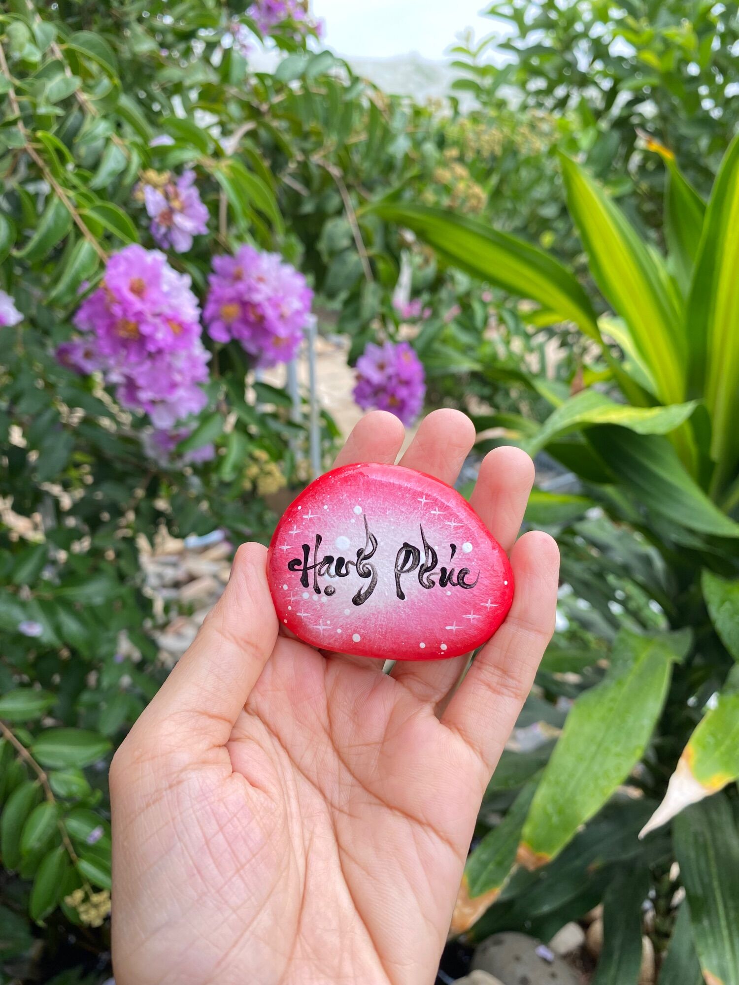 Hòn đá biết ơn 7 chữ khác nhau