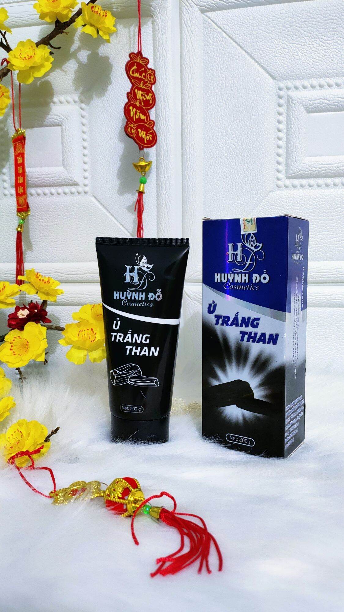 ủ than dưỡng da huỳnh đỗ