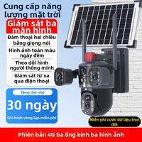 Henyou | Camera Không Dây Điều Khiển Từ Xa 4G HD Màu Đầy Đủ Ban Đêm Góc Quay 360 Độ Bảo Vệ Nhà Ngoài Trời với Chức Năng Nhắn Tin Báo Động