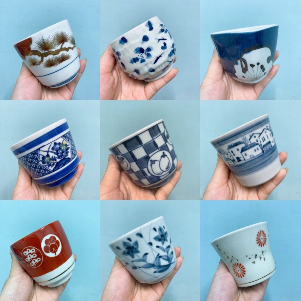 Ly gốm sứ Nhật - Khoan lỗ miễn phí theo yc