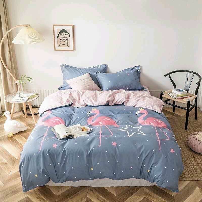Xả Hàng - Bộ vỏ chăn ga gối cotton poly hàng lẻ size.