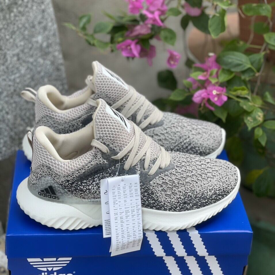 Giày Alphabounce Beyond muối tiêu bản đẹp Fullbox - Ann Shoes