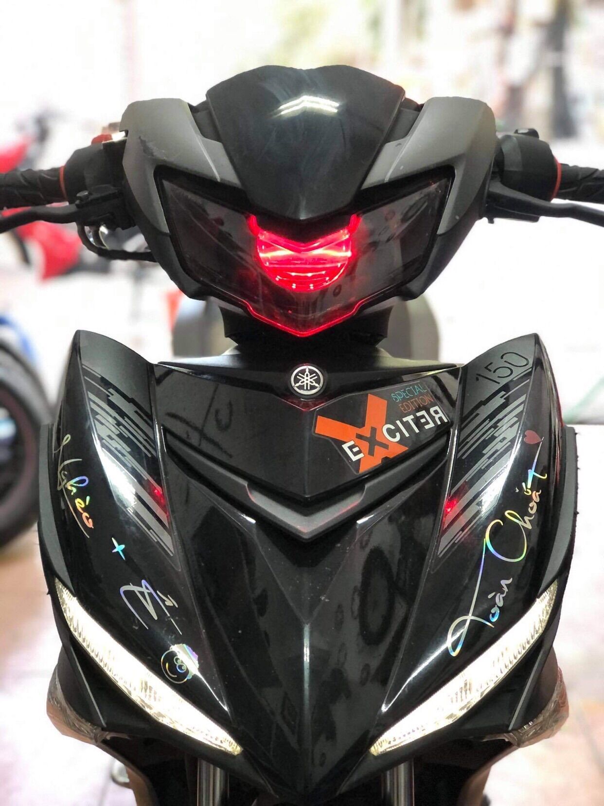 Bi Led TiTan Black GTR Cho Exciter 2019 (Đổi Choá)
