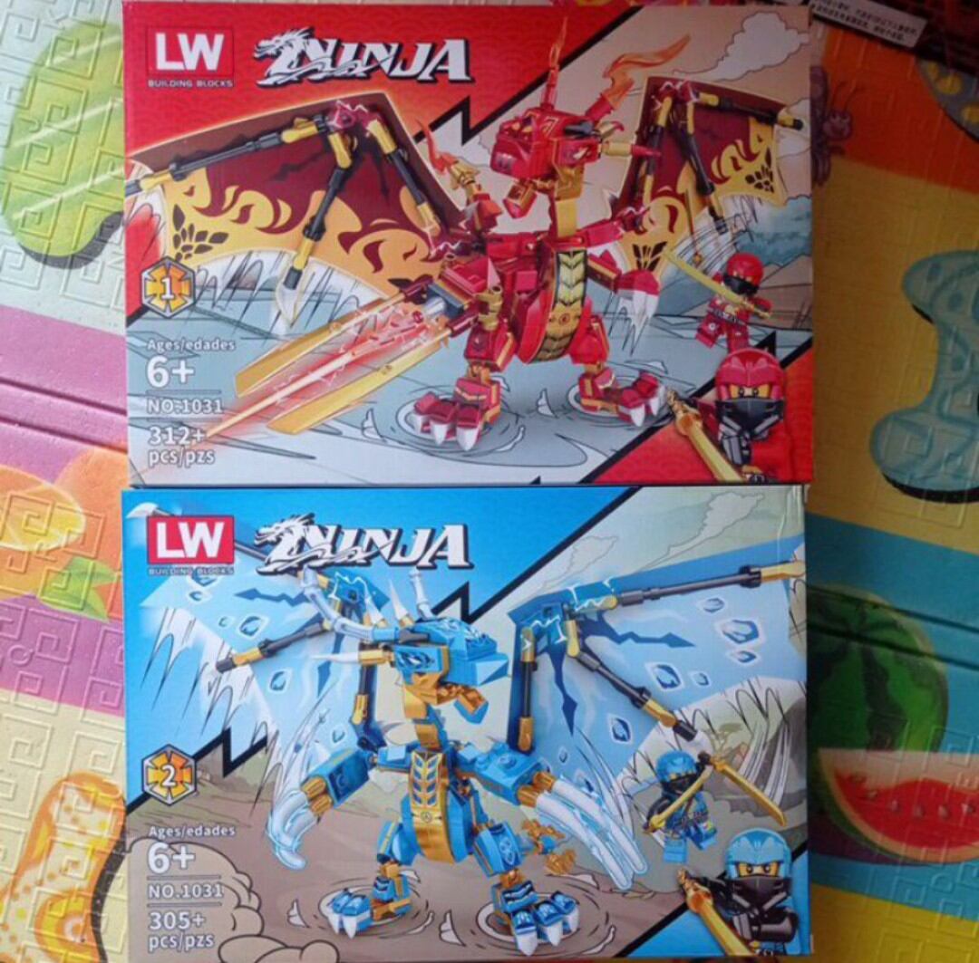 Bộ đồ chơi Lego Ninja rồng